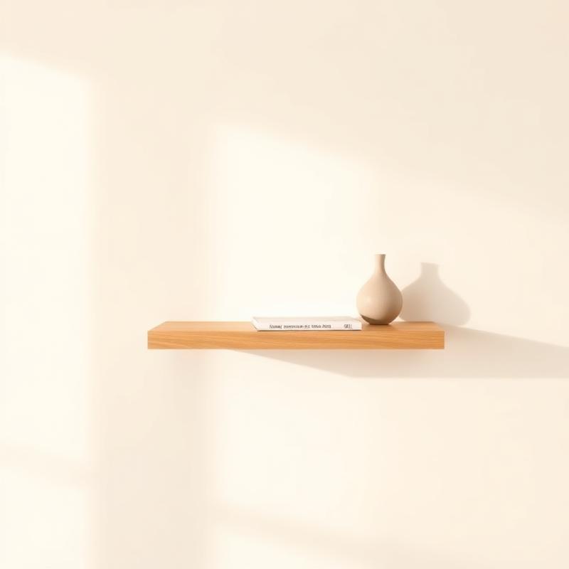 Solid Oak Floating Ledge